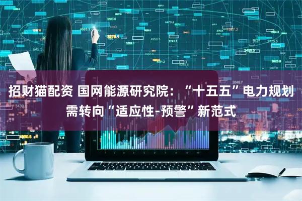 招财猫配资 国网能源研究院：“十五五”电力规划需转向“适应性-预警”新范式