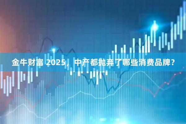 金牛财富 2025,中产都抛弃了哪些消费品牌?